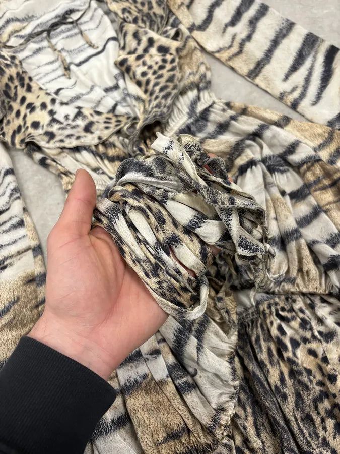2000s Cavalli Zebra and Cheetah Long Cardigan mYuciDA 8