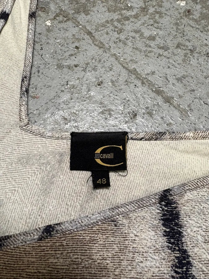 2000s Cavalli Zebra Eroded Safari Dress bkBwdmu 5