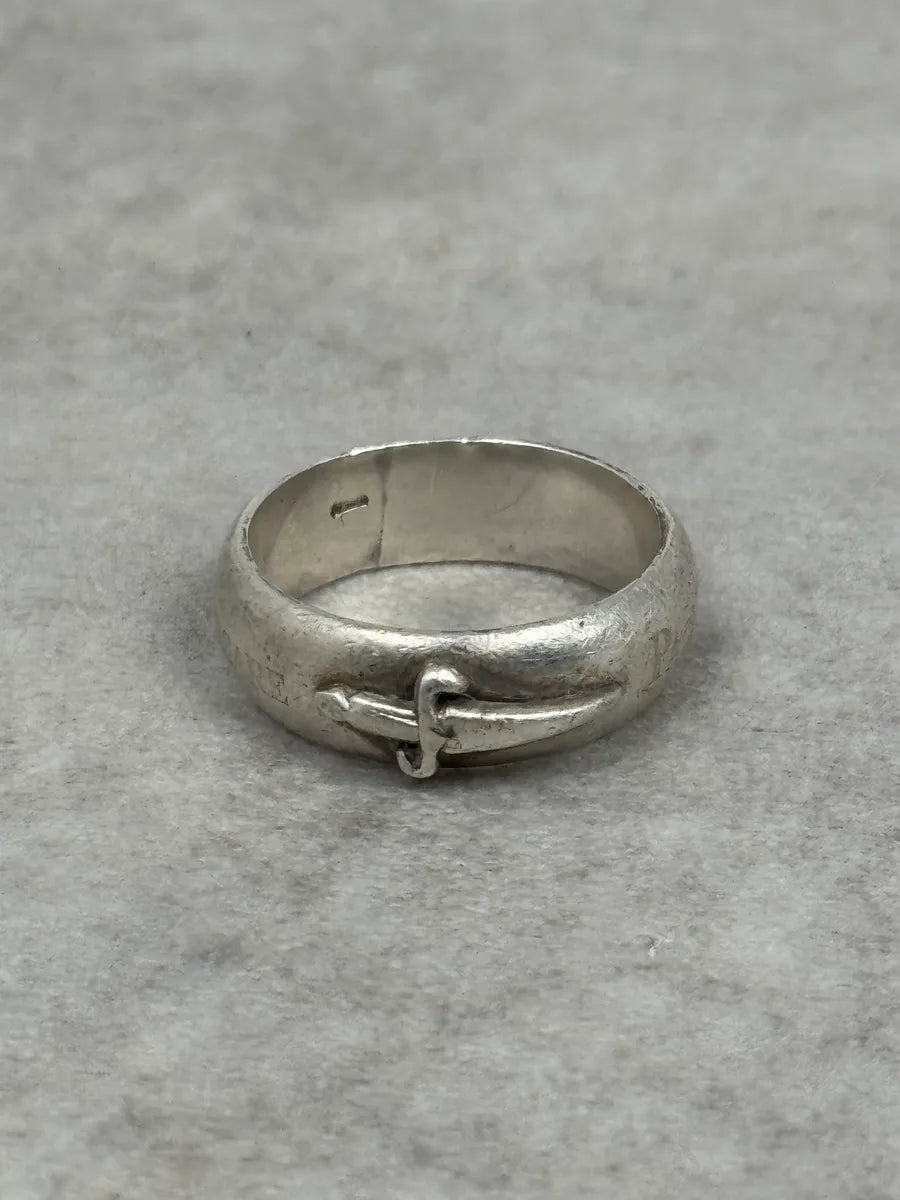 2000s Cesare Pacciotti Dagger Silver Ring lYhuQyC 0