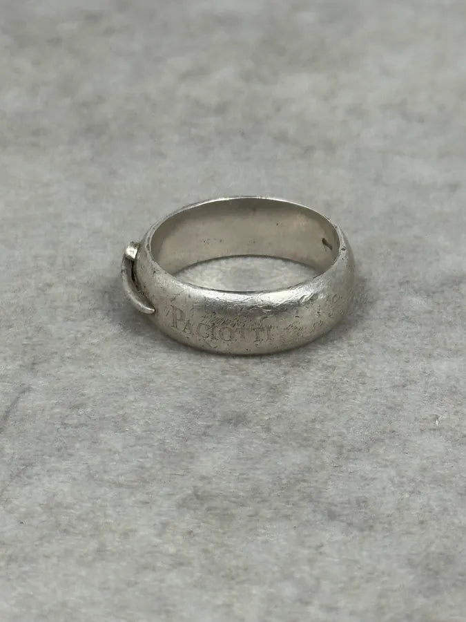 2000s Cesare Pacciotti Dagger Silver Ring lYhuQyC 2