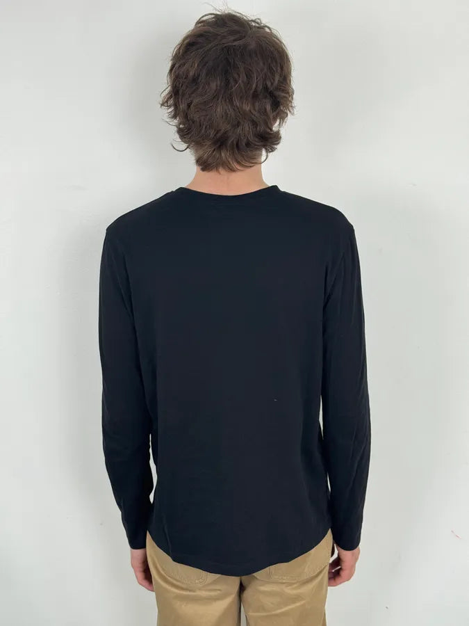2000s Chanel Uniform Logo Longsleeve T-Shirt yfraCoG 2