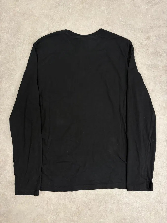 2000s Chanel Uniform Logo Longsleeve T-Shirt yfraCoG 5