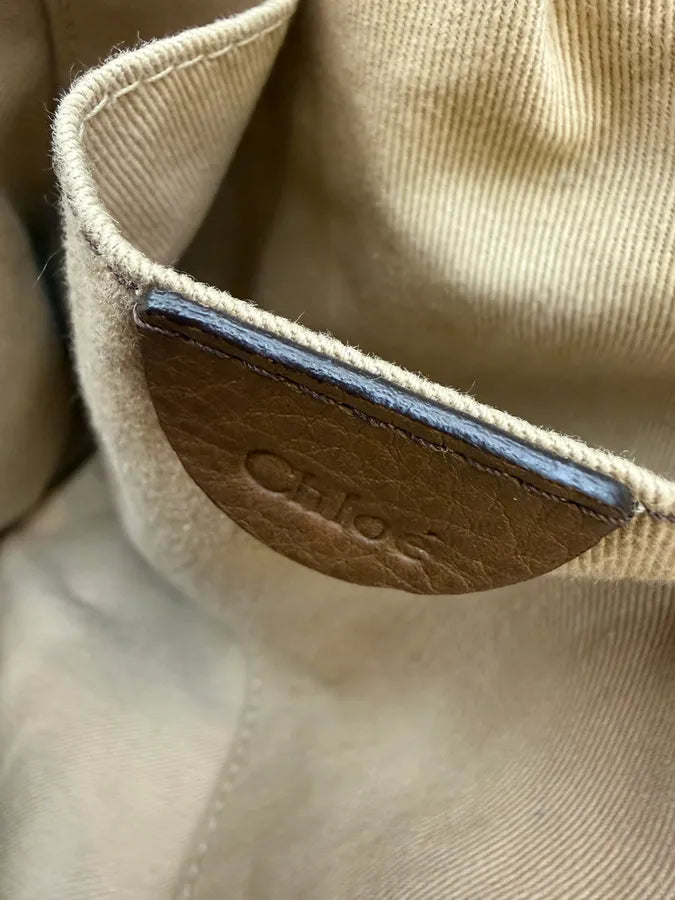 2000s Chloé Python Brown Leather Bag ZwbVMKl 11