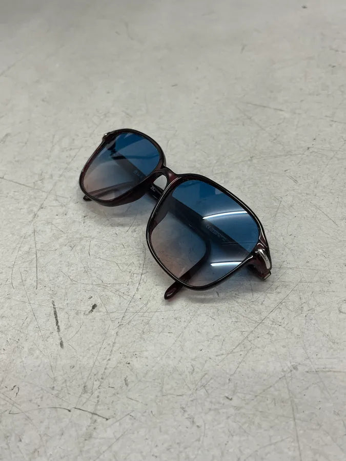 2000s Christian Dior Burgundy 2 Tones Sunglasses yFEUcMZ 3