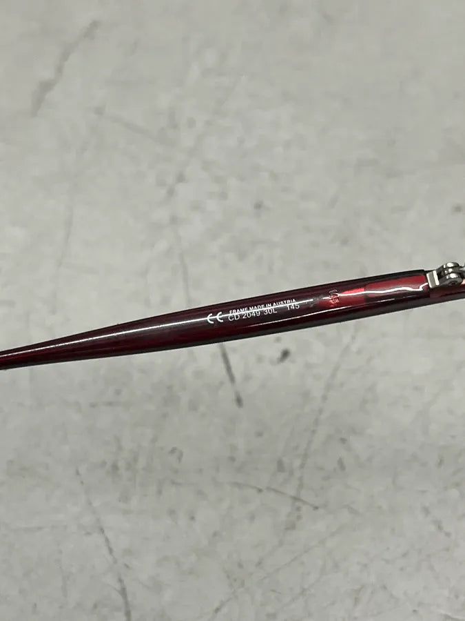 2000s Christian Dior Burgundy 2 Tones Sunglasses yFEUcMZ 14