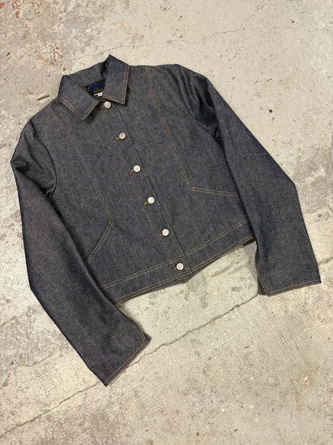 2000s Christian Lacroix Embroidered Denim Jacket (S) JCMrCPb 1