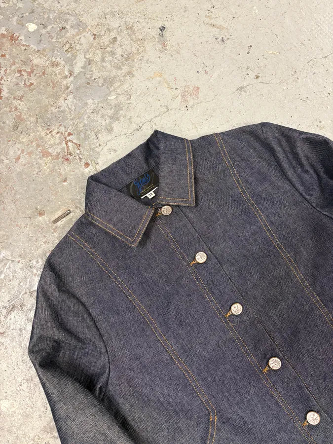 2000s Christian Lacroix Embroidered Denim Jacket (S) JCMrCPb 2