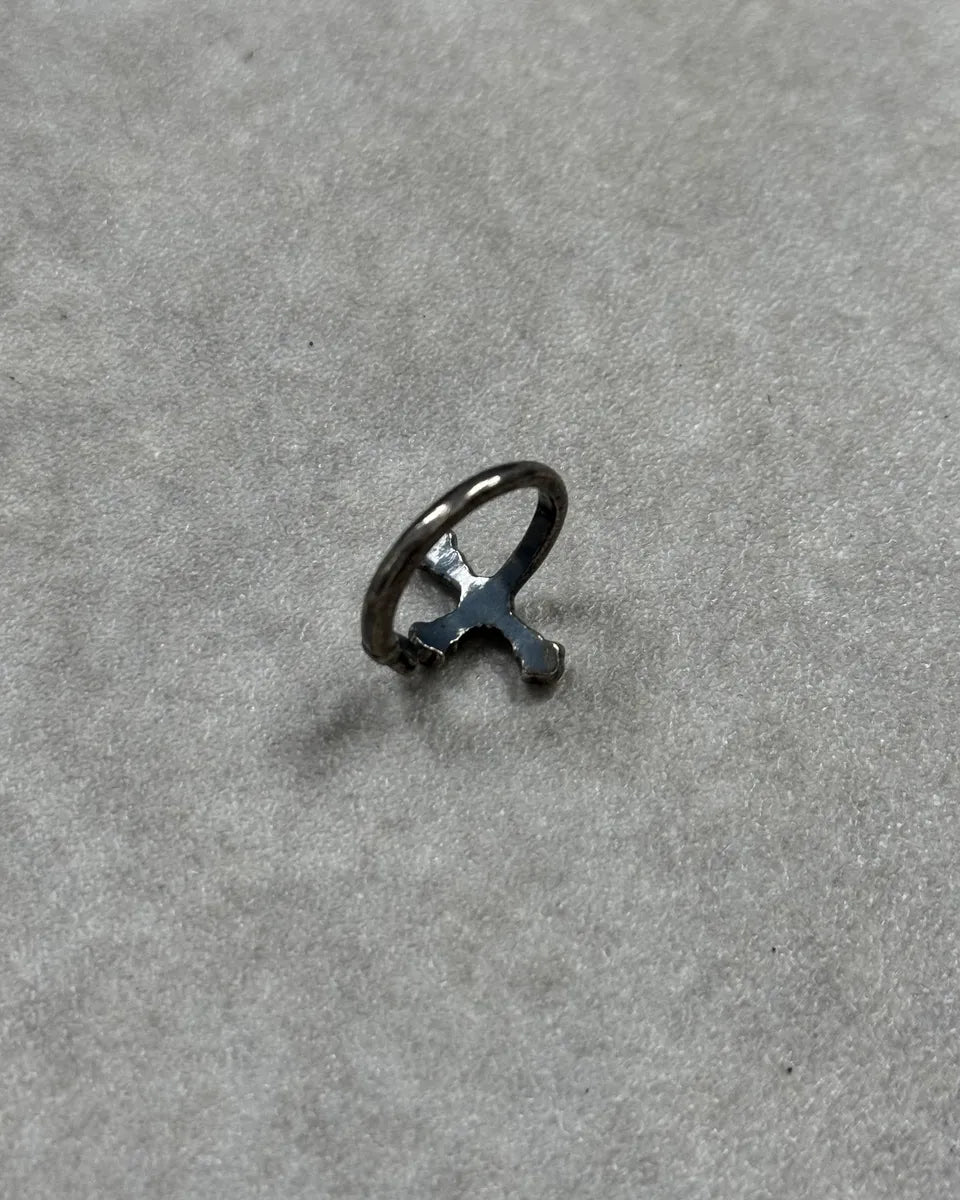 2000s Christian Lacroix Gothic Cross Ring nwrLePL 3