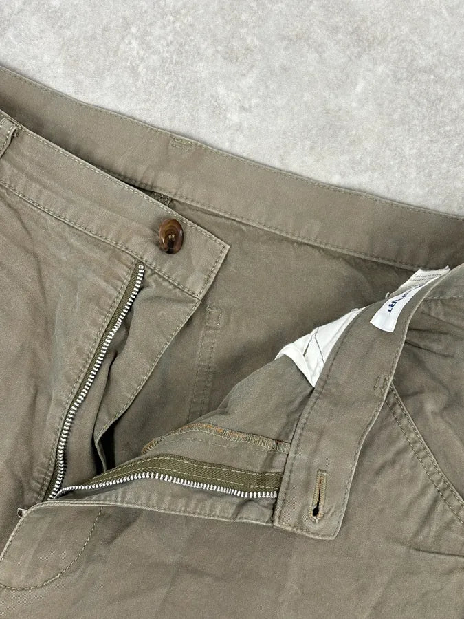 2000s Comme des Garçons Beige Cargo Japanese Pants YvQDaUW 8