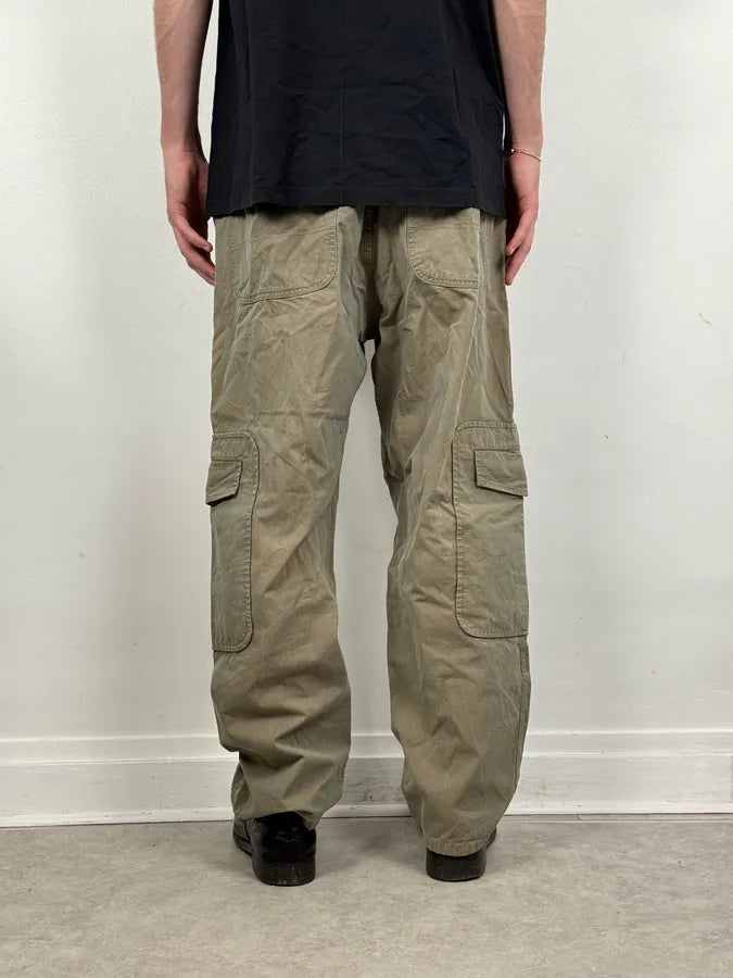 2000s Comme des Garçons Beige Cargo Japanese Pants YvQDaUW 2