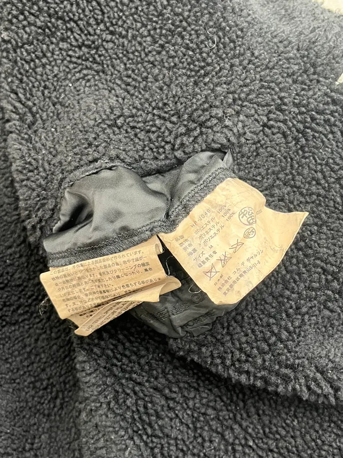 Comme Des Garçons Homme Black Cargo Fleece Blazer Jacket WhmPAud 10