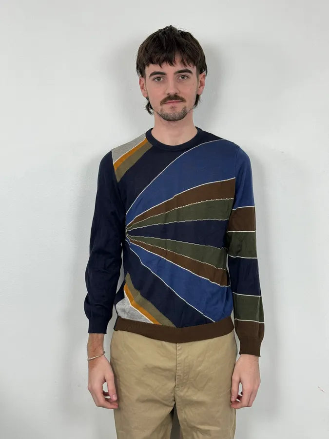 2000s Daniele Alessandrini Asymetric Sunshine Sweater PxFDiMp 1