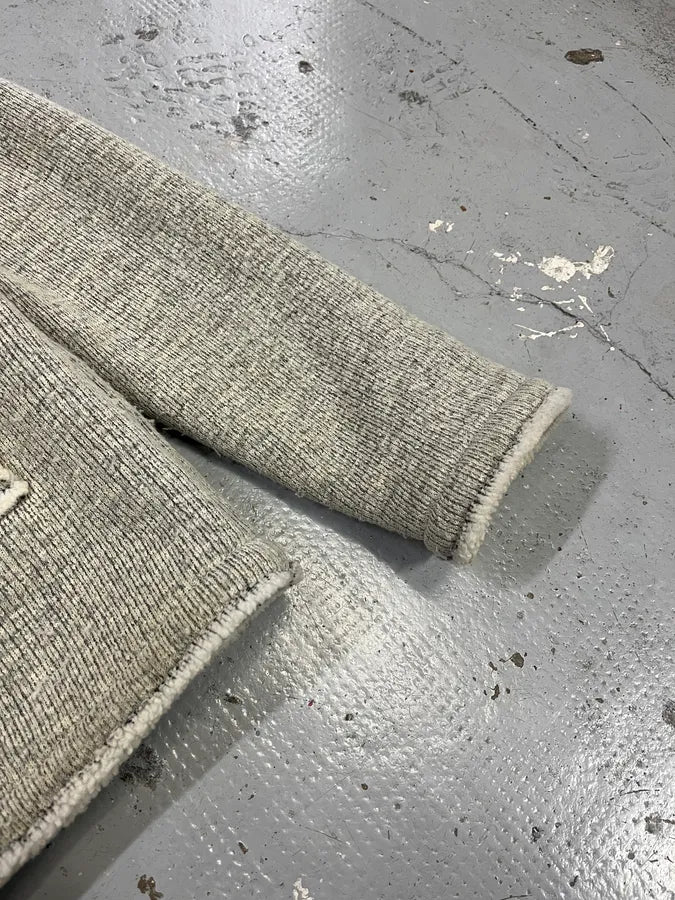 2000s Daniele Alessandrini Asymmetrical Grey Wool Jacket QFYExgU 5