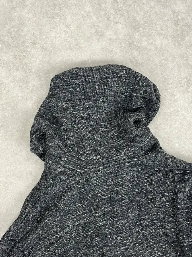 2000s Daniele Alessandrini Asymmetrical Zip-Up Grey Hoodie TokiXRE 7