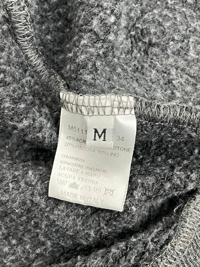 2000s Daniele Alessandrini Asymmetrical Zip-Up Grey Hoodie TokiXRE 10
