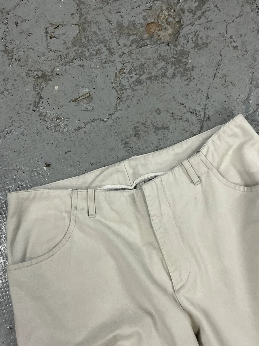 2000s Daniele Alessandrini Biker White Pants XvpxZZB 6