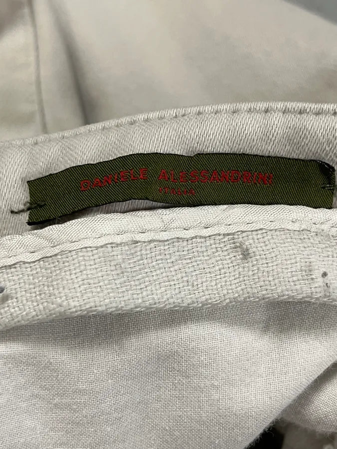 2000s Daniele Alessandrini Biker White Pants XvpxZZB 8