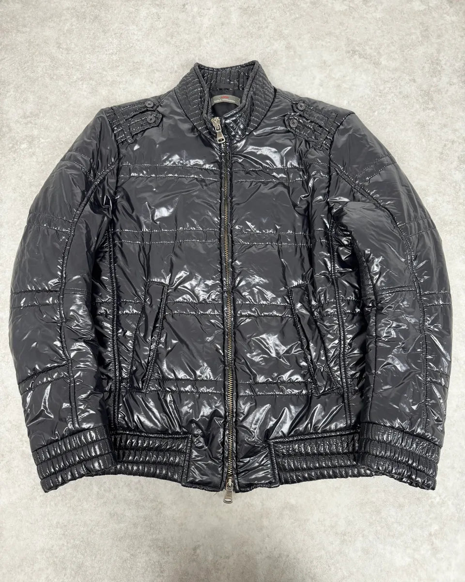 AW2009 Daniele Alessandrini Black Puffer Jacket McCvNJz 0