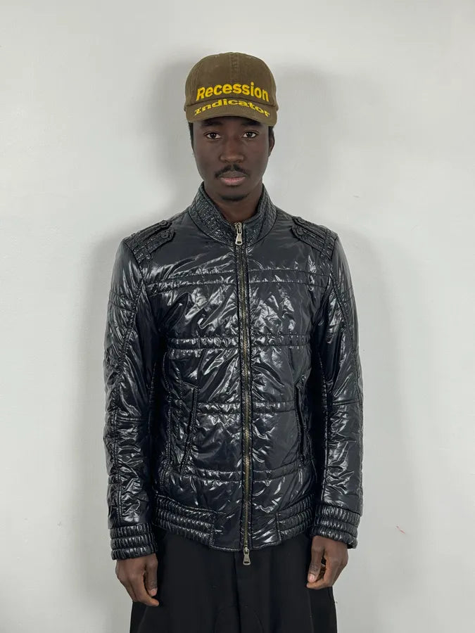 AW2009 Daniele Alessandrini Black Puffer Jacket McCvNJz 1