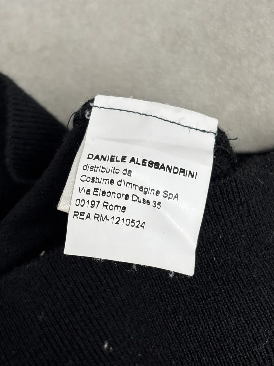 2010s Daniele Alessandrini Black Wool Turtleneck Sweater uJVmBOm 8