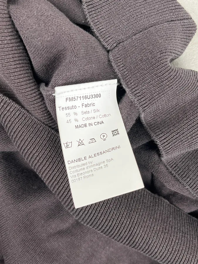 2000s Daniele Alessandrini Brown Henley Longsleeve SQaUsQi 7