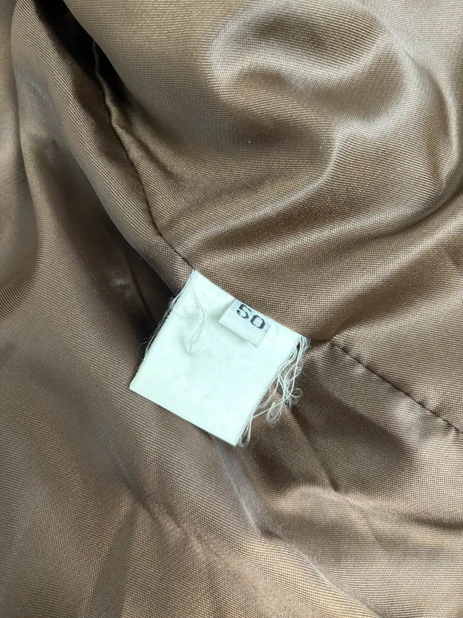 2000s Daniele Alessandrini Brown Fur Hodded Puffer Vest wSwjscd 12