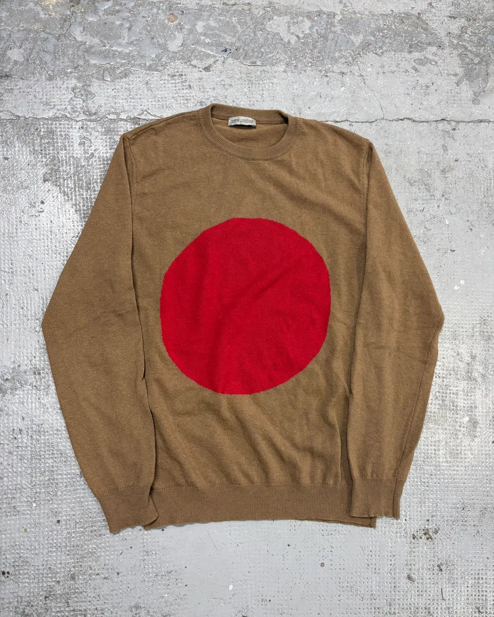 2000s Daniele Alessandrini Brown Japan Wool Sweater qWUnRfA 0