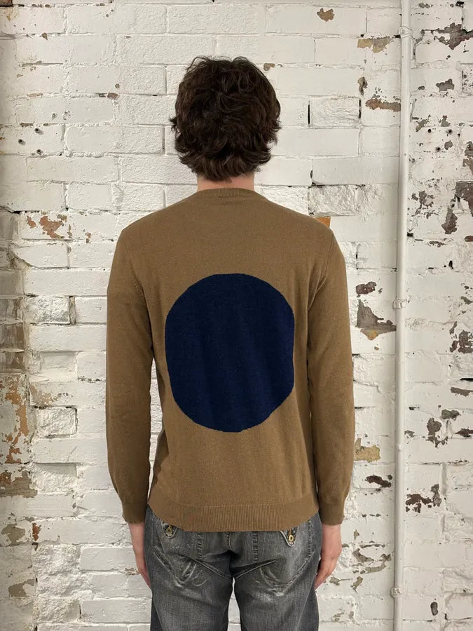 2000s Daniele Alessandrini Brown Japan Wool Sweater qWUnRfA 2