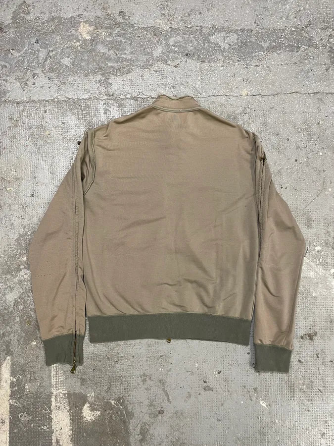 2000s Daniele Alessandrini Brown Zip Jacket (M) 3