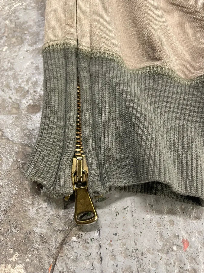 2000s Daniele Alessandrini Brown Zip Jacket (M) 5