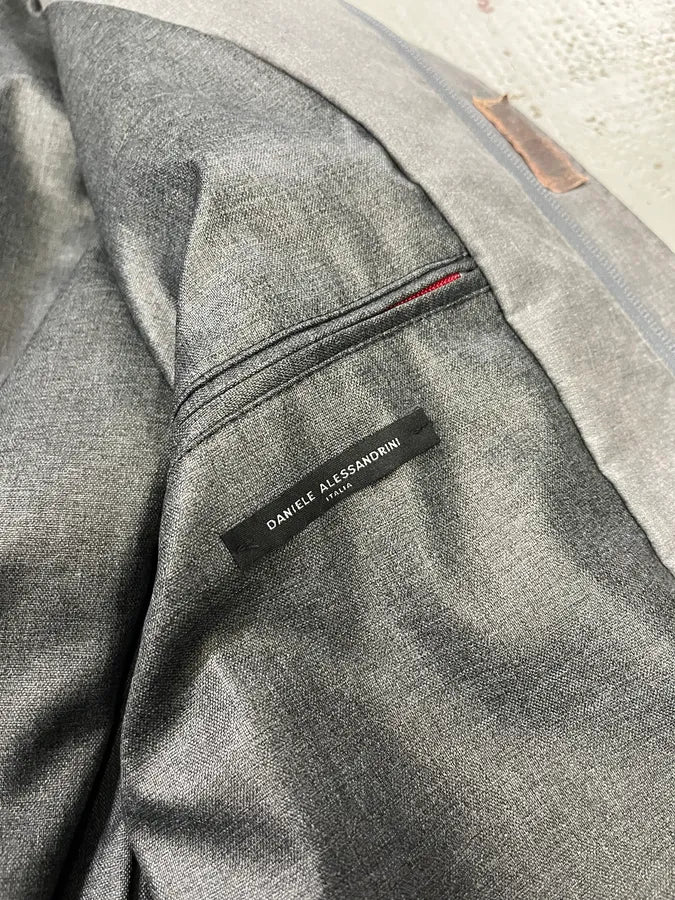 2000s Daniele Alessandrini Brut Technical Grey Jacket FYSyzLl 9