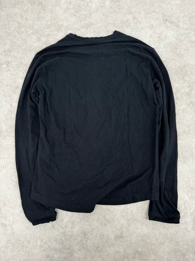 2000s Daniele Alessandrini Cross Ornament Black Longsleeves YtPdqda 3