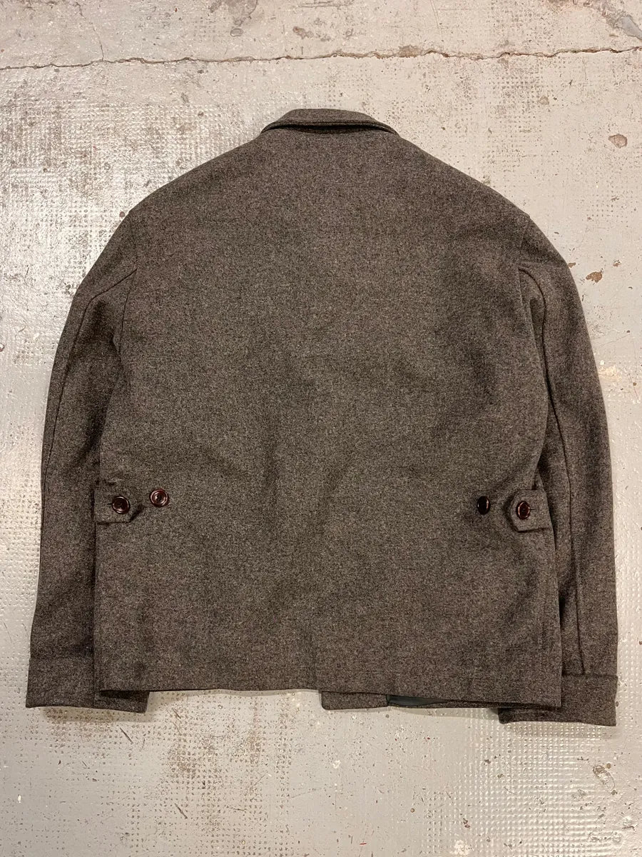 2000s Daniele Alessandrini Multi-Pockets Grey Wool Jacket cdxMCMV 6