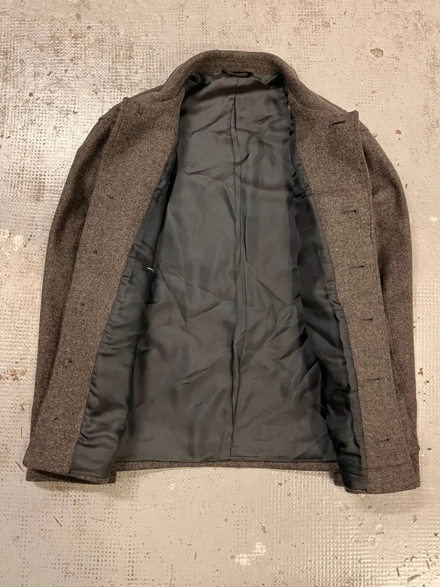 2000s Daniele Alessandrini Multi-Pockets Grey Wool Jacket cdxMCMV 7