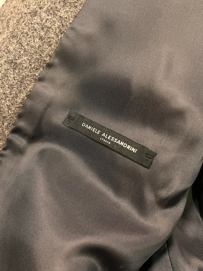2000s Daniele Alessandrini Multi-Pockets Grey Wool Jacket cdxMCMV 9