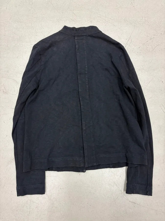 2000s Marithé + François Girbaud Navy Buttoned Jacket RjPRbFW 5