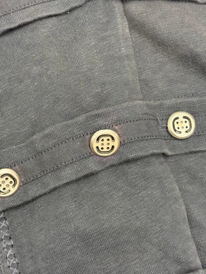 2000s Marithé + François Girbaud Navy Buttoned Jacket RjPRbFW 8