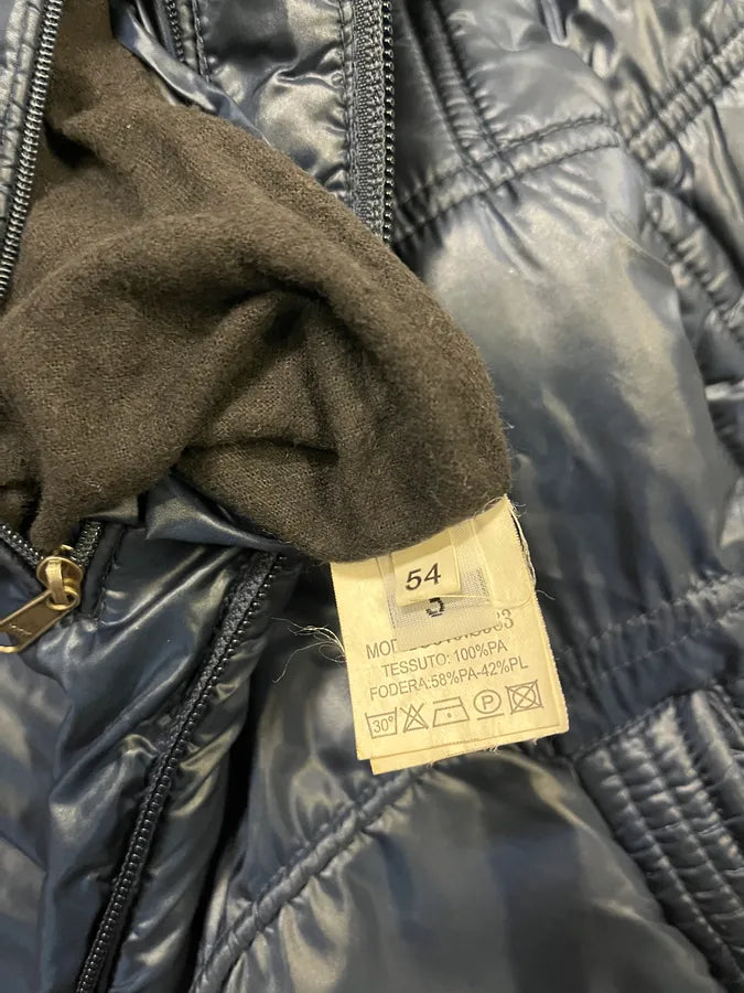 2000s Daniele Alessandrini Navy Puffer Jacket PECWKiW 12