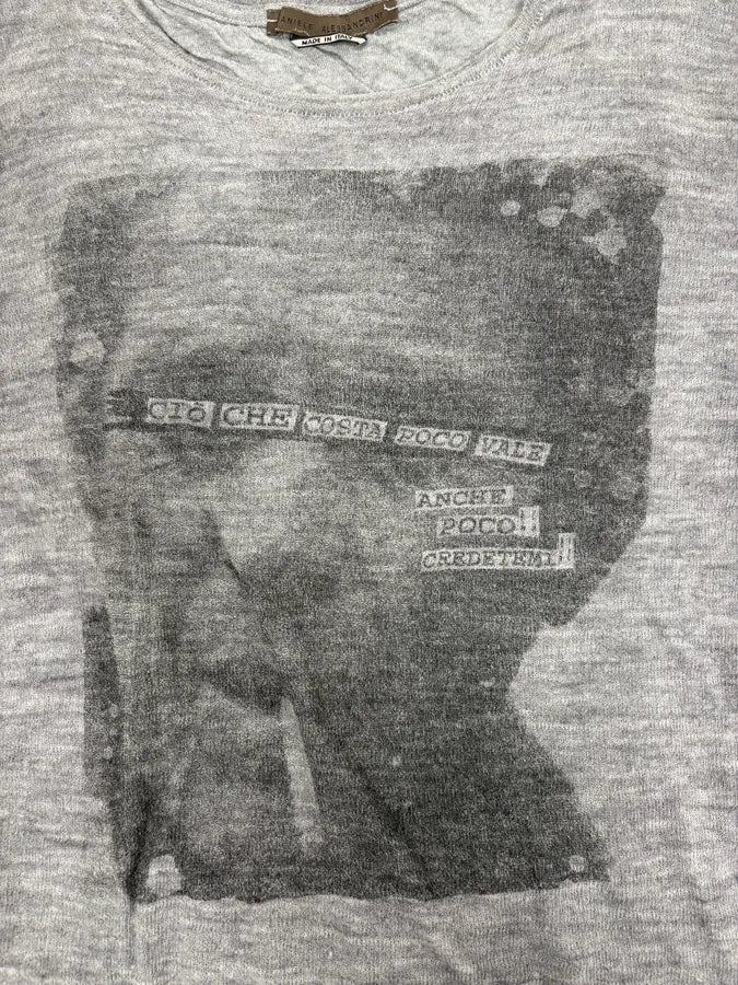 2000s Daniele Alessandrini Smoker Grey Longsleeves pvXnUzy 5