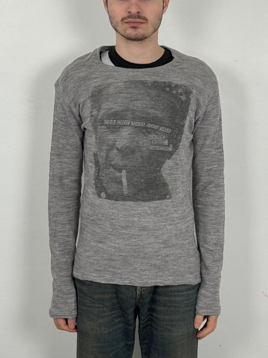 2000s Daniele Alessandrini Smoker Grey Longsleeves pvXnUzy 1