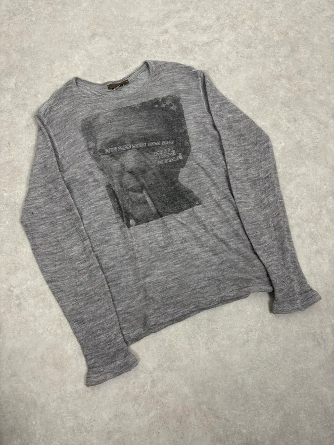 2000s Daniele Alessandrini Smoker Grey Longsleeves pvXnUzy 3