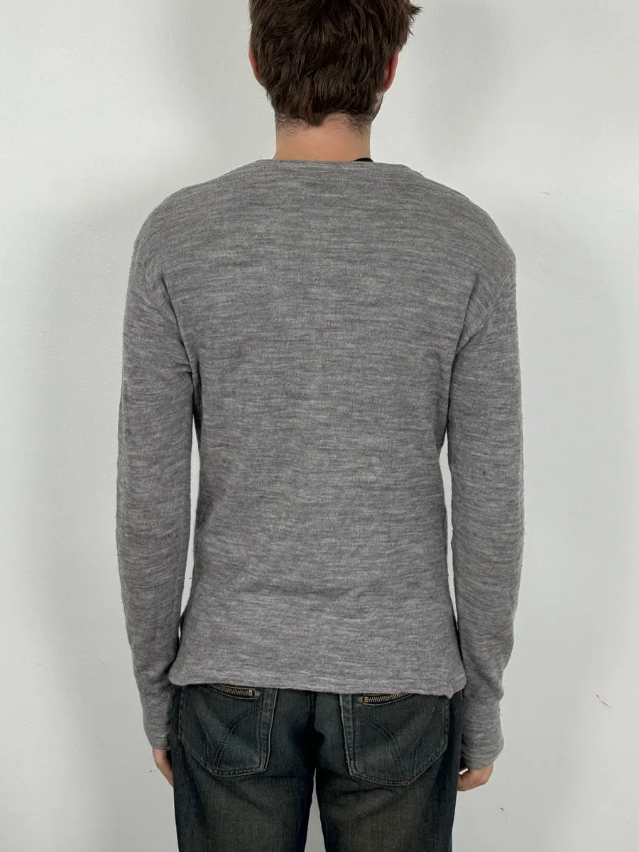2000s Daniele Alessandrini Smoker Grey Longsleeves pvXnUzy 2
