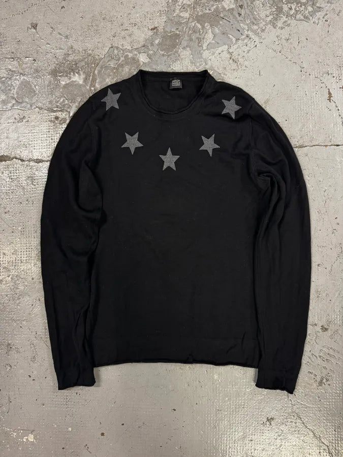 2000s Daniele Alessandrini Stars Black Longsleeves WjmCqZb 0