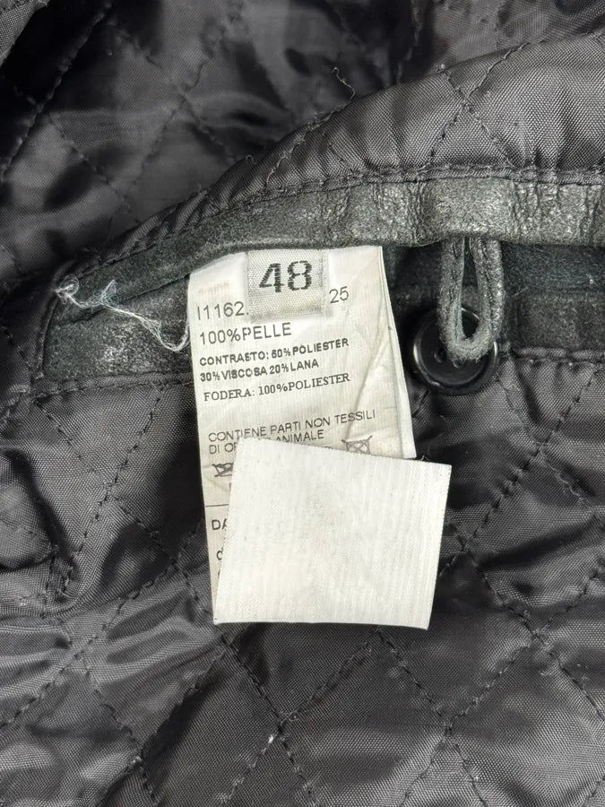 2000s Daniele Alessandrini Hybrid Avant-Garde Black Jacket BGXoZLo 8