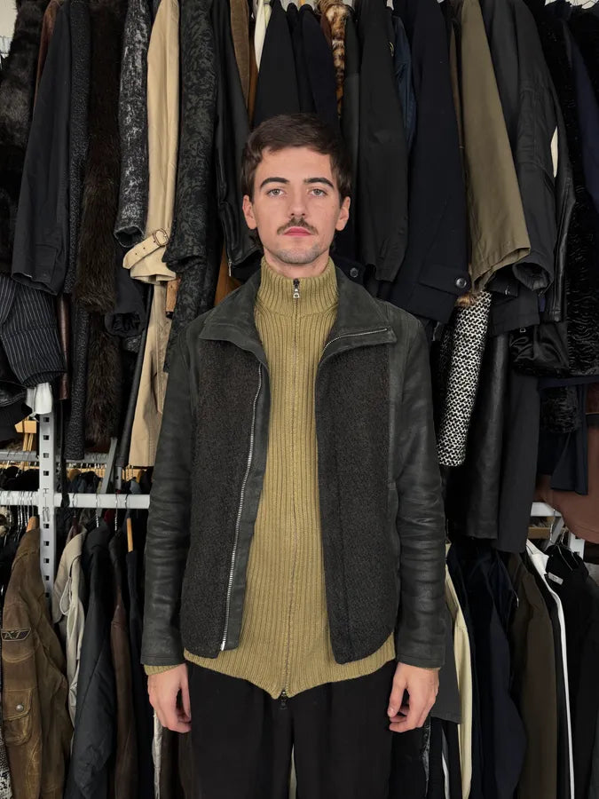 2000s Daniele Alessandrini Hybrid Avant-Garde Black Jacket BGXoZLo 1