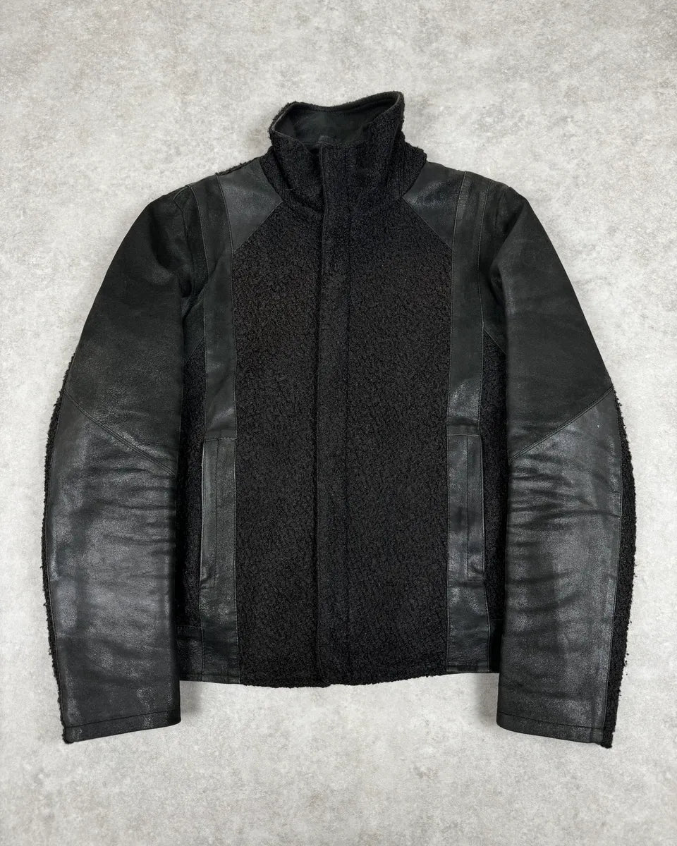 2000s Daniele Alessandrini Hybrid Avant-Garde Black Jacket BGXoZLo 0