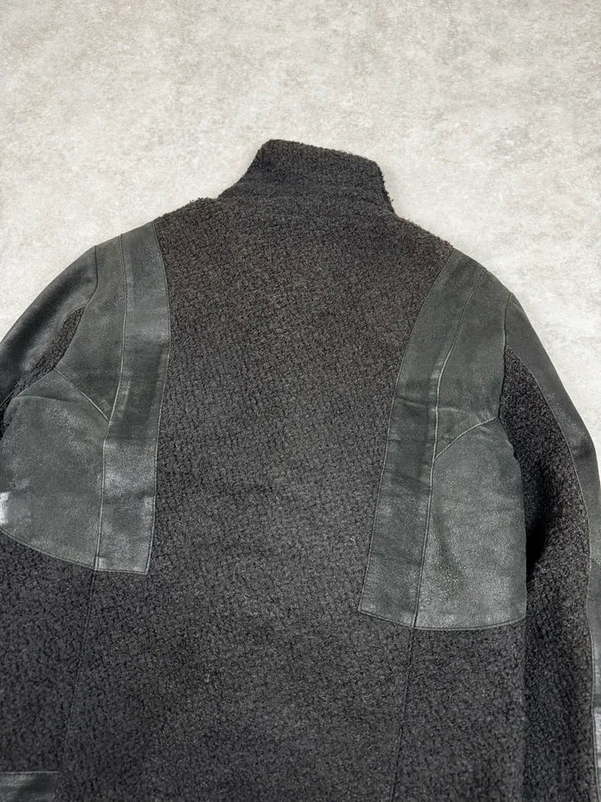 2000s Daniele Alessandrini Hybrid Avant-Garde Black Jacket BGXoZLo 5