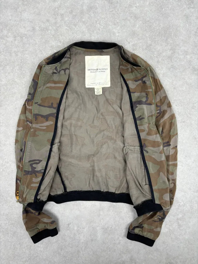 2010s Ralph Lauren Khaki Green Camo Light Jacket  HrPROnG 6