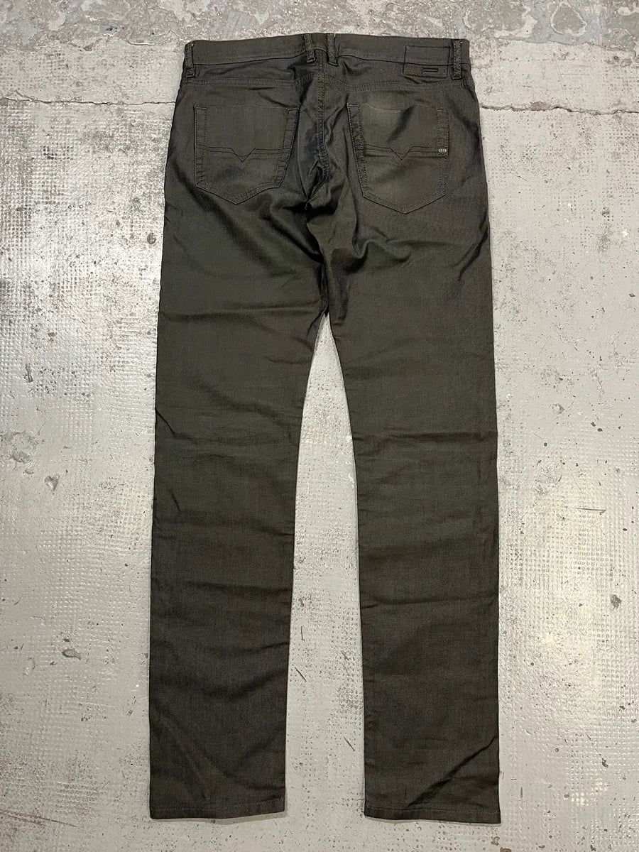 2000s Diesel Avant-Garde Grey Slim Jeans EDXDQXB 7