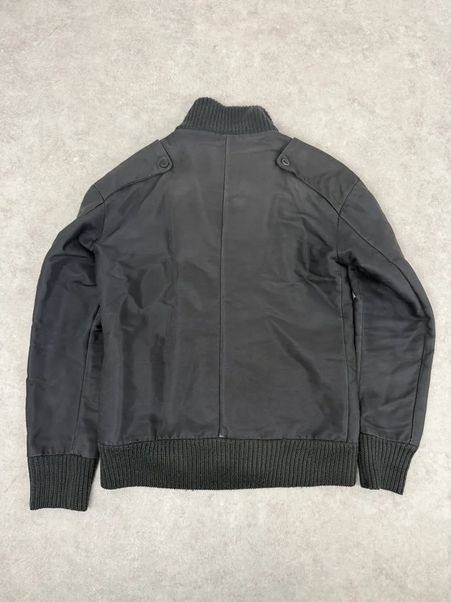 2000s Diesel Black Buttoned Caban Jacket HPegthh 4